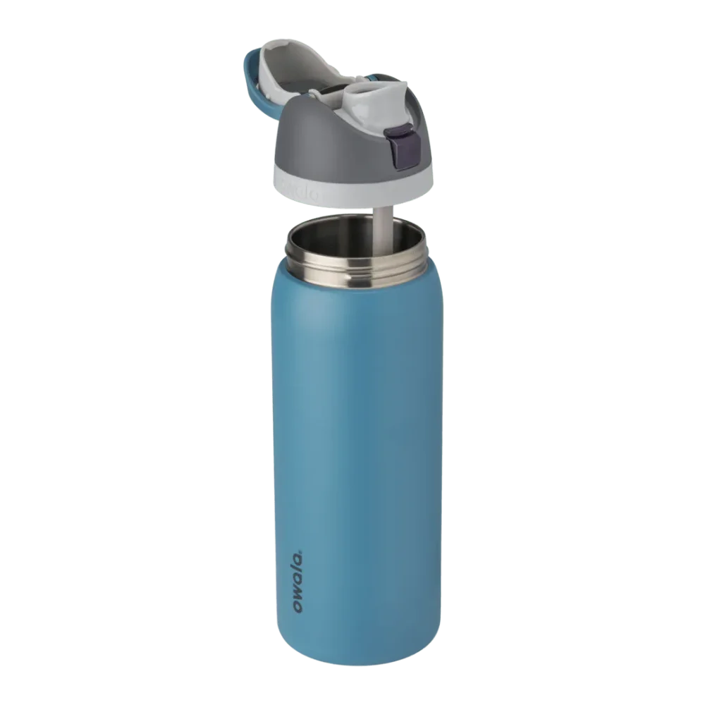 Owala FreeSip 32oz Stainless Steel Water Bottle – Blue Oasis – Insulated & Leakproof
