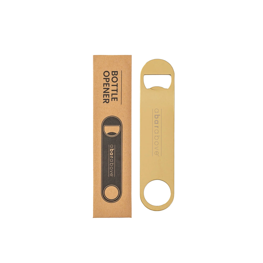 Bar Blade Bottle Opener Gold 
