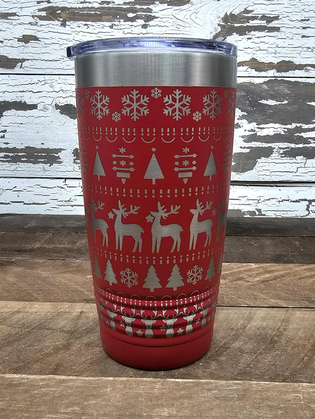 Engraved YETI® 20oz Tumbler or Polar Camel 20oz Tumbler Wrap XMAS1