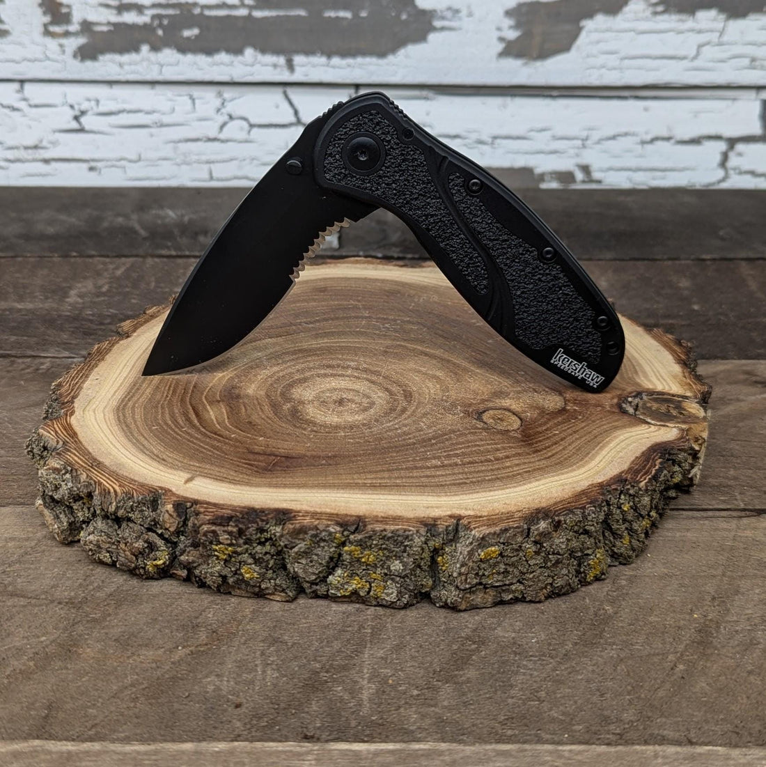 Kershaw Blur knife, stocked model for custom laser engraving