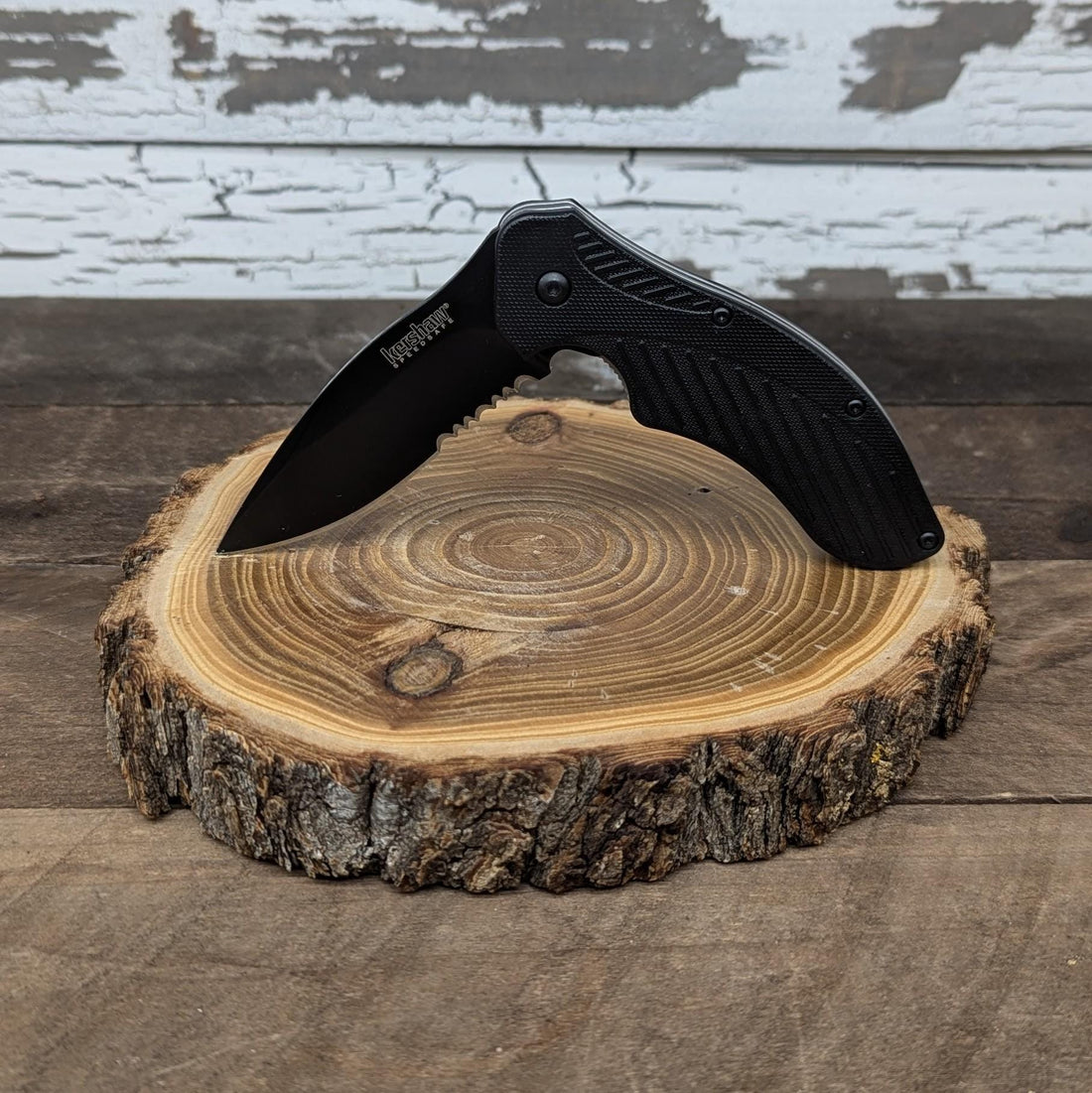 Kershaw Clash knife, stocked model for custom laser engraving