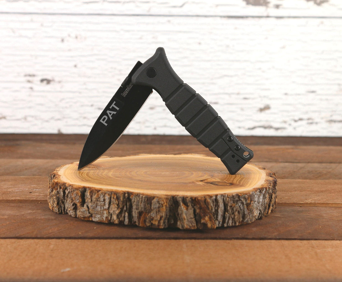 Kershaw XCOM knife for custom engraving
