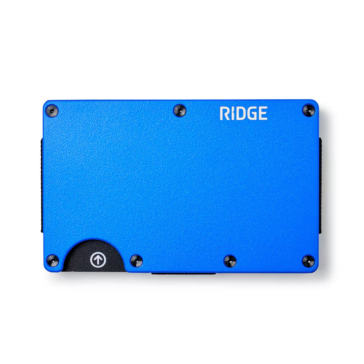 Personalized RIDGE High Dive Blue Wallet — Cash Strap & Money Clip