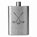 YETI Flask Stainless Steel — sample laser engraving